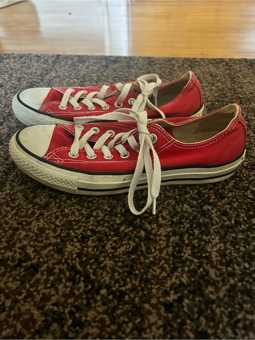 Converse Fushia Canvas Sneakers with White Accents